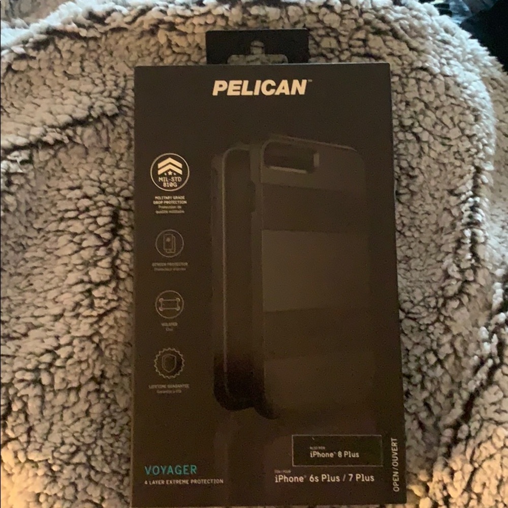 Pelican phone case for iPhone 8/plus
